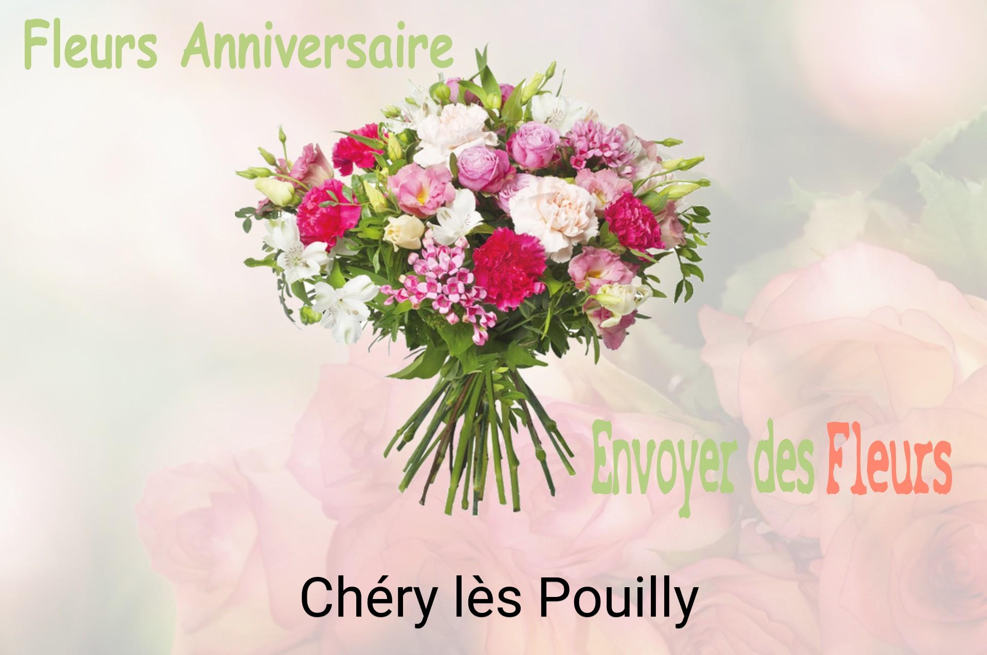 Bouquet de fleurs d’anniversaire livré à Chéry-lès-Pouilly